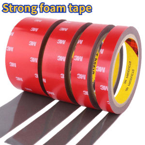 3M Strong Permanent Double Sided Super Sticky Foam Tape For Vehicle Car 10/20MM