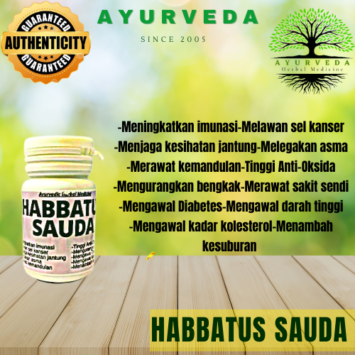 Ayurveda Kapsul HABBATUSSAUDA/KALONJI 60BIJI ORIGINAL*labtest approved* Lazada