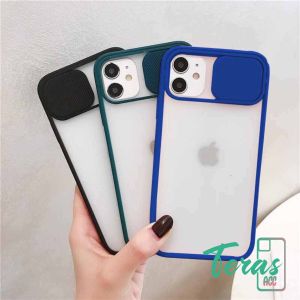 TA Case Casing Softcase Slide Kamera Polos Casing hp untuk REALME, SAMSUNG, VIVO
