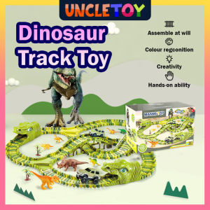 Dinosaur Track Toy Train Railway Kereta Mainan