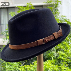 Mũ Phớt có Vành và đai Da Sang Trọng