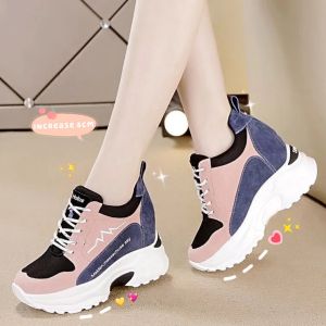 2023 New Women's Sneakers: Wedge Korean Style & College Students' Shoes
