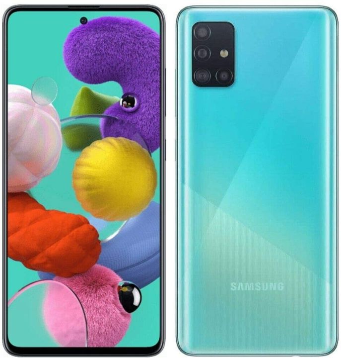 Samsung A51 8gb 128gb Blue Inch Super Amoled Display 48Mp Quad