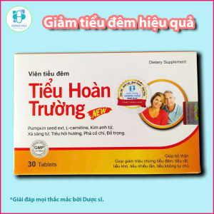 Viên uống tiểu đêm Tiểu Hoàn Trường dược Hồng Liên hộp 30 viên