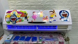 KIPAS ANGIN MODEL AC FREE REMOT WARNA ORIGINAL