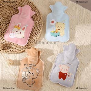 [COD] Millennium 1PC Kawaii 350ml Plush Hand Warmer Cute Cartoon Girl Heart Y2k Carry-On Water-Filled Hot Water Bag Keep Warm