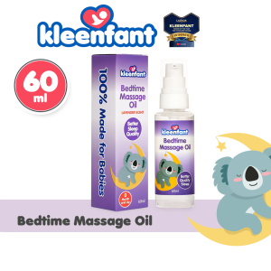 Kleenfant Bedtime Oil (60ml) Tiny Bottle Lavender Scent for Babies