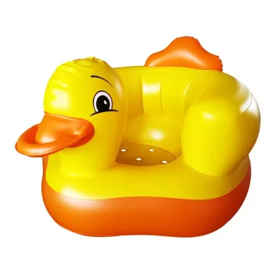 Kursi Bayi Duduk Makan Bayi PVC Bebek Baby Chair Duck Music No Music Inflatable Dovana