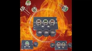 btnx Infrared Flame Detection Sensor for Fire Safety Detection and Prevention - Two-Band Flame Sensing Module 5B8Q6
