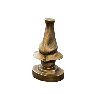 ALICE XU Big Nose Eyeglass Display Stand Vintage Creative Glasses Storage Holder European-style Gold Sunglass Organizer Home Table