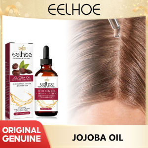 Eelhoe Jojoba Hair Serum Prevent Baldness Scalp Treatment Repair Dry Damage Frizzy Thinning Hair Nourish Hair Regrowth Essence Nourishing Scalp Massage Treatment Repairing Damaged Dry Moisturize Promoting Growing Anti Hair Loss Serum