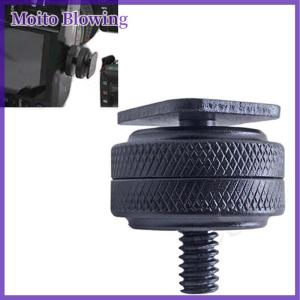 Moito 1 4 Inch Dual Nuts Tripod Mount Screw to Flash Camera Hot Shoe Adapter