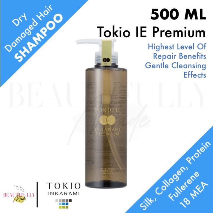 Tokio IE Inkarami Premium Shampoo 400ml / 500ml - For Dry and Severely  Damaged Hair • Highest Level of Repair • Refreshing Abundant Lathering •  Made In Japan | Lazada Singapore