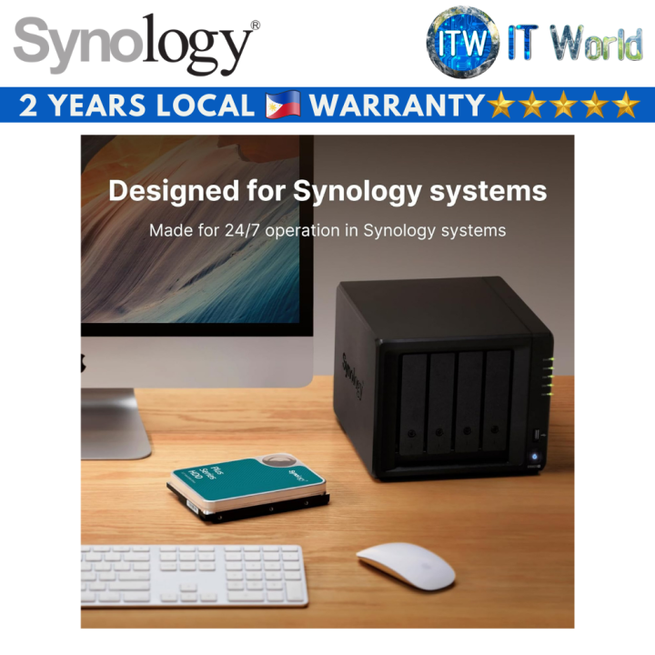 Itw Synology Hard Drive HDD Plus Series SATA Internal (4TB  6TB) Lazada PH