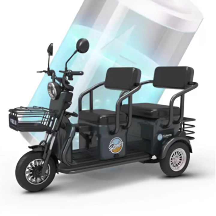 3Wheel Foldable Charge Power Mobility Scooter Adult Three Wheel