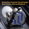 KZ ZSN Pro 2 Metal Earphones Super Linear Dynamic Coil Unit Hybrid Drive 1BA+1DD Headphone With 2PIN Detachable Cable Sport Game Noise Cancelling Headset HIFI Bass Music Monitor Earbuds. 