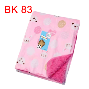 730Baby Baby Blanket Newborn Double Layer fleece Printed Super Soft Receiving Blanket Selimut Bayi (Boy/Girl) BK