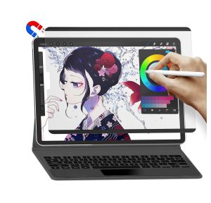 Hexna Removable Detachable iPad Paperlike Screen Protector for iPad Pro 11 M1 (2021-2018)/iPad Air 4 (10.9 inch 2020)  Reusable Matte Compatible with Tempered Glass Film