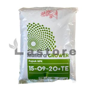 Pupuk Meroke NPK GROWER 15-09-20+TE 1 Kg Kemasan Pabrik