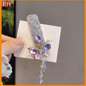 🔥🔥🔥ranghe 1pcs Hoa tóc clip cho phụ nữ pha lê ngọc trai tua BB Clip hợp thời trang barrettes tóc phụ kiện