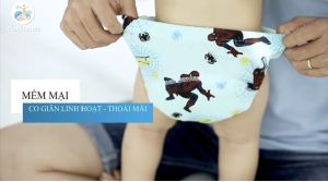 Quần Bỏ Bỉm Vải Riokids Chống Hăm Dành Cho Bé