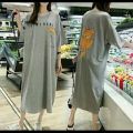 Shinta Happy Shop Kaos Karakter Garfiel Baju Santai / Daster Wanita Jumbo / Baju Tidur Jumbo. 