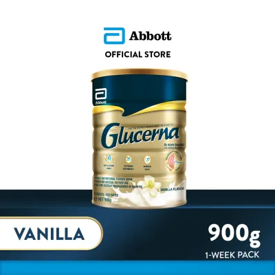 Glucerna Vanilla 900g for Diabetic Nutrition Powder Milk Drink