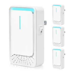 Quiet Action 110V Home Air Ioniser Reduces Pet Scurf Dust Particles Maintenance Complimentary Outlet In Cleansing