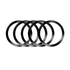 10pcs Magsafe Magnetic Plate Ring / Universal Phone Metal Magnet Disc / Magnetic Holder Sheets for IPhone 16 15 Samsung Xiaomi
