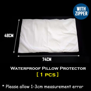 (SG STOCK) Waterproof Pillowcase 2 Pcs / Bolster  Pillow Case with Zipper/  Smooth Touch / Pillow / Bolster Protector