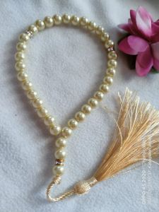 TASBIH MUTIARA 99/tasbih cantik/tasbih mutiara.tasbih butir 99perlengkapan shalat.oleh oleh haji/tasbih