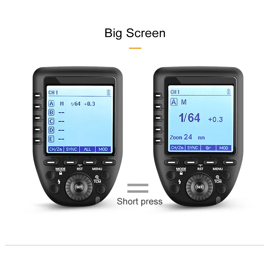 Godox Xpro-P Trigger Wireless 2.4G Per Flash - Compatibile Con Fotocamere Pentax K-1, 645Z, K70, K50, KP, K-S2, K-3II
