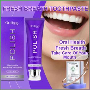 🔥BUY 1 FREE 2🔥[Fresh Breath] Tooth Stain Removal Whitening Toothpaste/Original Whitening Toothpaste / Natural Whitening Toothpaste / Pampering Mouth Cleaning Toothpaste / Enamel Fluoride Daily Tooth Care / prevents dental caries亮白清新口气牙膏