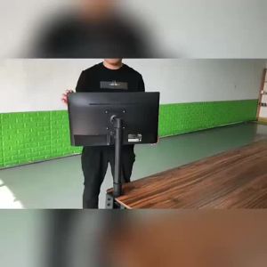 [GVD5]Monitor Mount Stand Arm table Clamp Full Swivel Home office space saver /LCD Computer Screen Monitor Bracket Lifting escopic Universal Rotating Desktop Universal Perforated Base Hanger