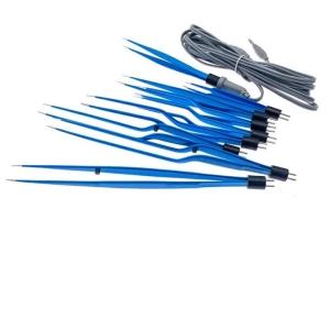 KITA Electro Surgical Reusable US Electro Insulated Bipolar Forceps Eyelid Tools Ophthalmic Surgical Forceps