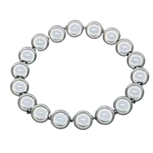 Fashionable Wrist Elastic Bracelet Everyday Wear Beads Bracelet Resin Texture Perfect for Modern Women Wardrobe