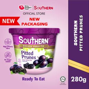 (Tub)Southern Pitted Prunes - 280g | No Sugar Added | High Fiber