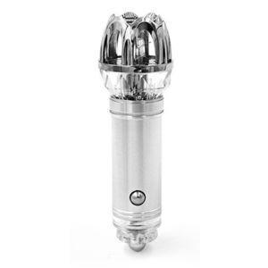 Car Air Purifier Freshener Negativeion Generator Ozone Ionizer Diffuser Air Anion Oxygen Bar 12V