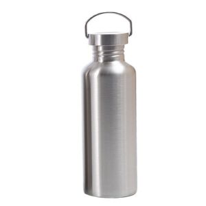 BLACKON with Handle Stainless Steel Bicycle Flask Single Layer 1000ml/750ml/500ml/350ml Cycling Water Bottle Durable Durable Drinkware Outdoor