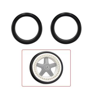 Stroller Tires For Bugaboo Bee3 Bee 5 Tubeless Tyre Pushchair Wheel Cover PU Material Compatible Pram Parts Baby Accessories
