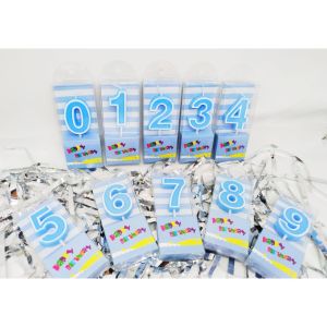 Lilin Angka Ulang Tahun Macaron Pastel