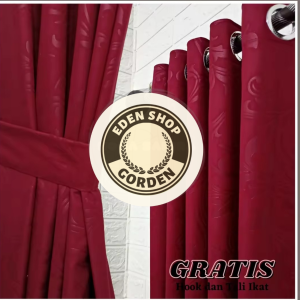 Gorden Pintu Hordeng smokring 10 ring cantik murah motif terbaru