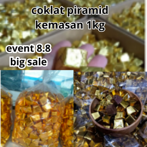 coklat piramid 1kg full mede