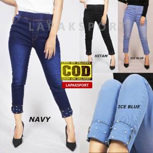 Celana Jeans Wanita Model Terkini 2020 & Celana Wanita Mutiara Legging