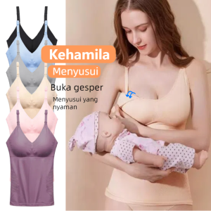 Tank Top Bra Menyusui Maternity Lembut Asli Nursing Bras 949L