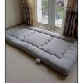 Nệm gấp 3 giá rẻ 1m 1m2 1m4 1m6 1m8 Dài 2m | Topper nệm bông xuất Nhật cao cấp trải sàn. 