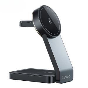 CQ3 Wireless Charger 3 in 1 Wireless Charging Stand 15W Wireless Fast Charger Wireless Charger For iphone 15/14/13/12 Mobile Phones Headphones Apple Watch Series