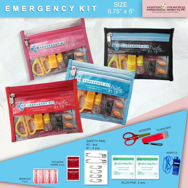 EMERGENCY KIT (EKit) Survival Kit First Aid Kit Lazada PH
