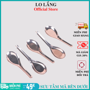 Bộ 20 muỗng ăn lớn inox cao cấp - muỗng inox gia dụng bếp