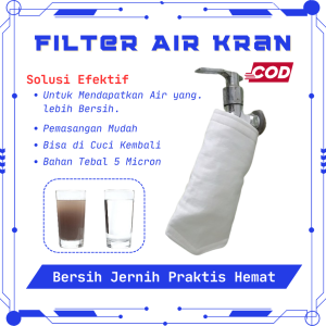Filter Saringan Air Keran Poliyester non woven 5 micron tebal murah